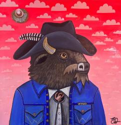 Bollo Buffallo I by Elizabeth Dryden