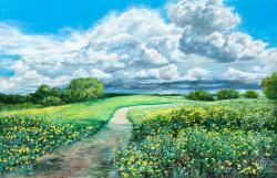 Afternoon Stroll by Rebecca Zook