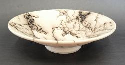 Horsehair Wide Bowl by Silas Bradley