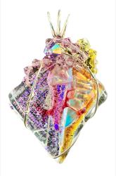 Dichroic Pendant P30 by Cynthia James
