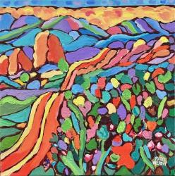 Road To Arizona by Patsy Walton