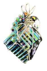 Dichroic Pendant P25 by Cynthia James