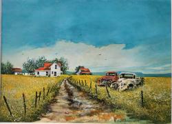 Entrance to John Becker Farm by Barry L. Selman