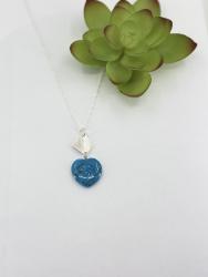 My Darling Turquoise Heart Necklace by Sherri Lane