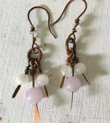 Amethyst Earrings by Vicki Davis