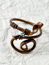 SPIRAL RING by Vicki Davis