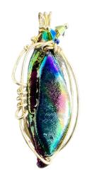 Dichroic Pendant P27 by Cynthia James