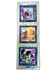Wall Patterns of Life III by Cynthia James