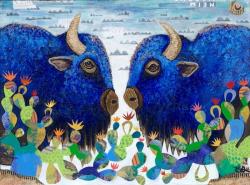 Two Tatankas by Elizabeth Dryden Prints