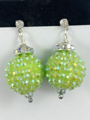 Green balls by Vicki Davis