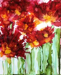 Crowd of Cactus by Valeri Cranston