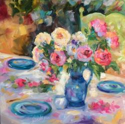 Dining Alfresco by Patsy Walton