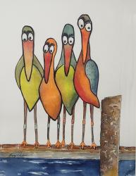 Waiting for Lunch to Swim By by Barry L. Selman