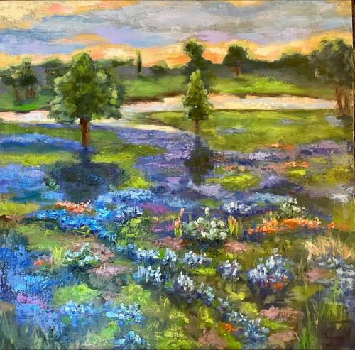 Bluebonnet Sunrise by Susie Monzingo