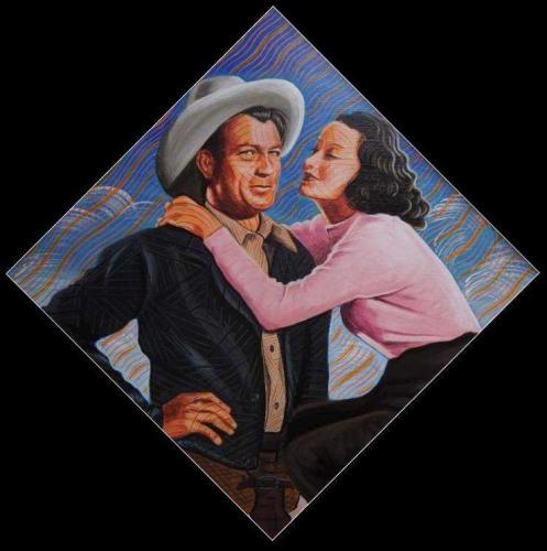 Gary Cooper and Lady by Chuck%20Roach