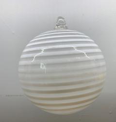 White Striped Orb by Ron and Chris Marrs