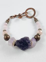 Amethyst bracelet by Vicki Davis